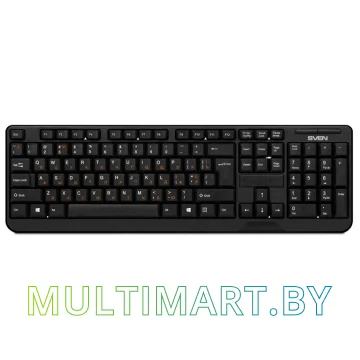 Клавиатура SVEN KB-C2200W (черный)